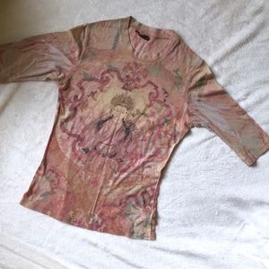 ❤️ Asian praying 3/4 sleeves shirt